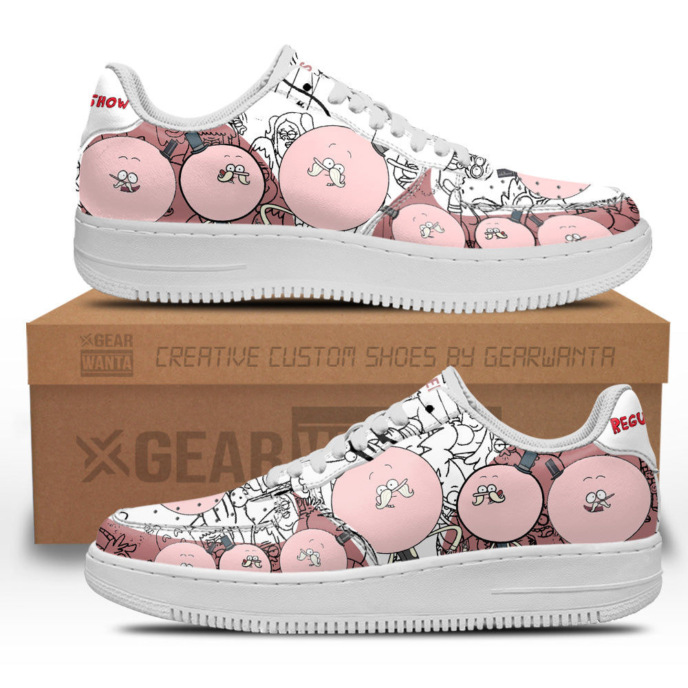 Pops Maellard Regular Show Air Sneakers Custom Cartoon Shoes-Gear Wanta