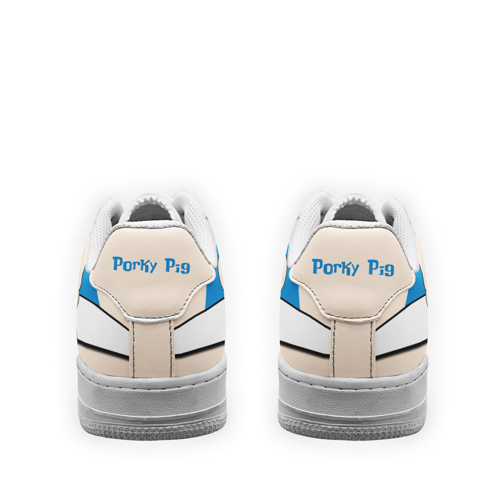 Porky Pig Custom Cartoon Air Sneakers LT13-Gear Wanta