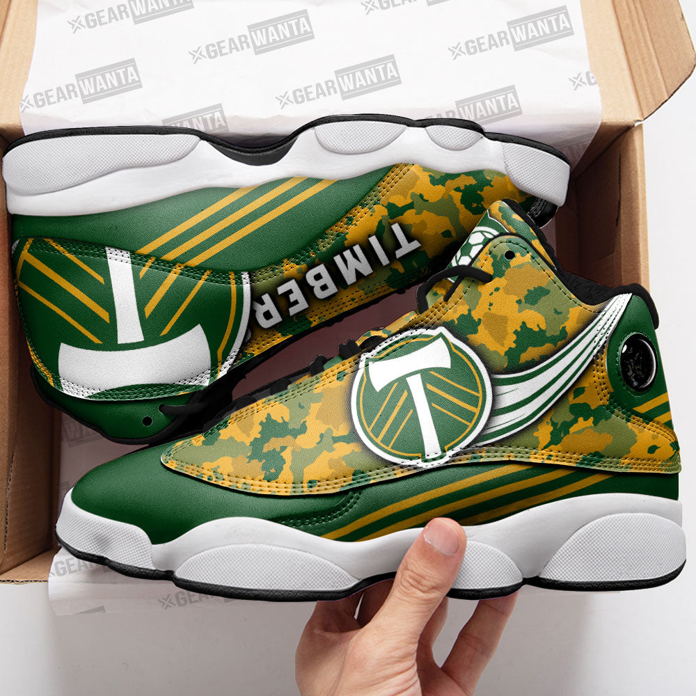 Portland Timbers J13 Sneakers Custom Shoes-Gear Wanta