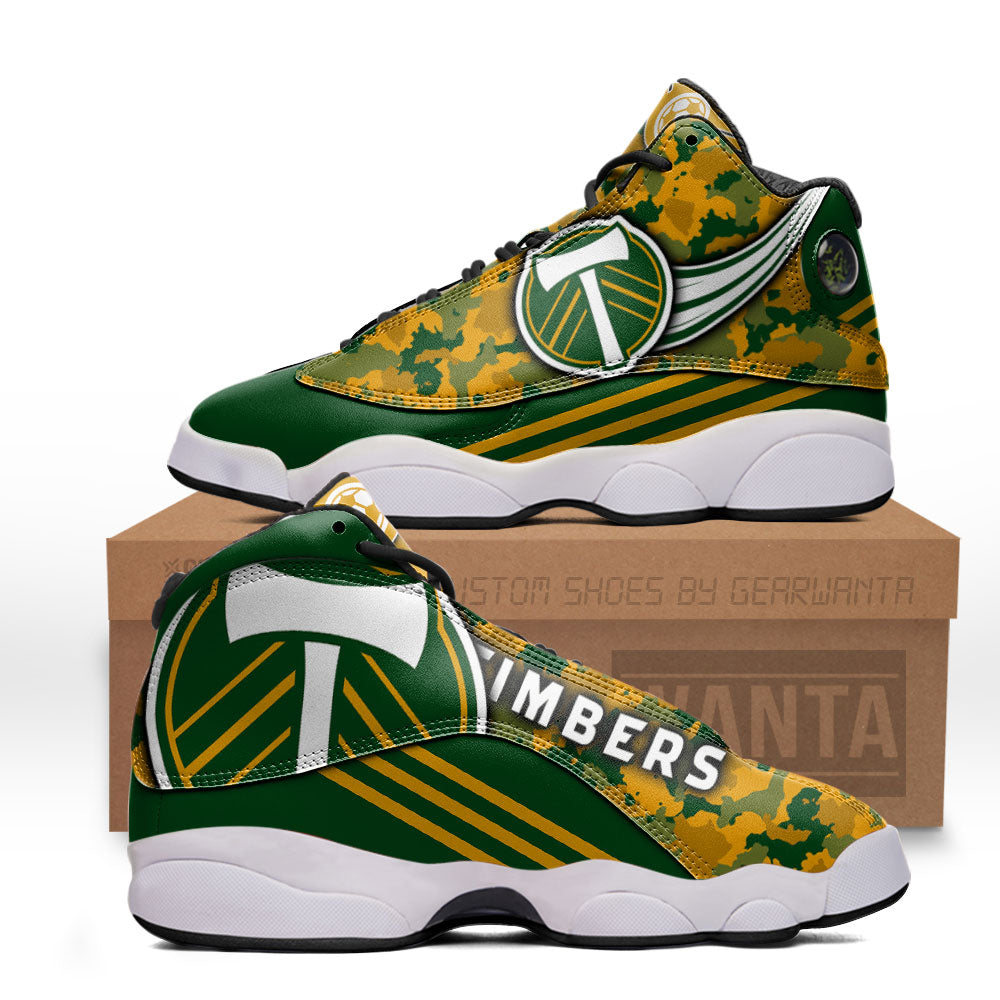 Portland Timbers J13 Sneakers Custom Shoes-Gear Wanta