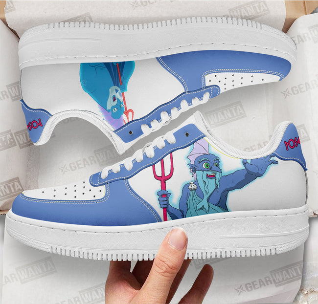 Poseidon Hercules Custom Air Sneakers QD12 Gear Wanta