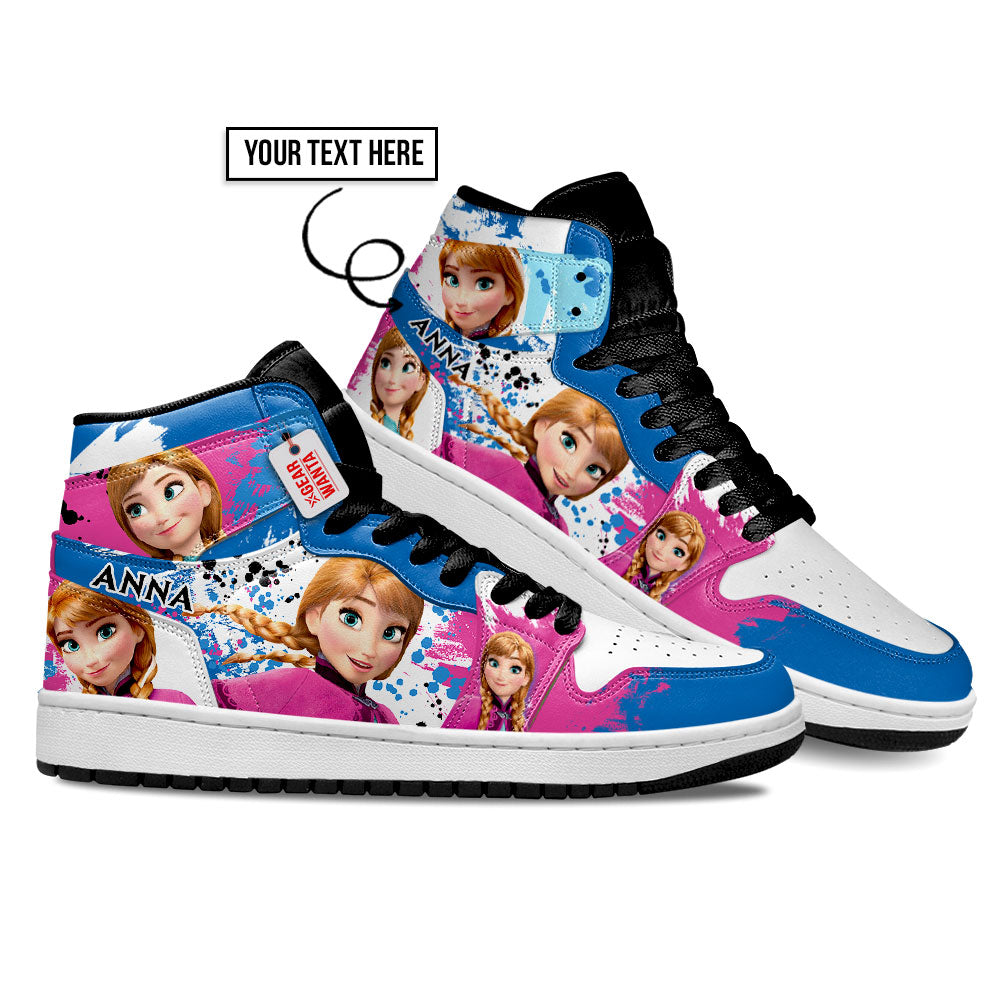 Princess Anna J1 Shoes Custom For Fans- gearwanta.com