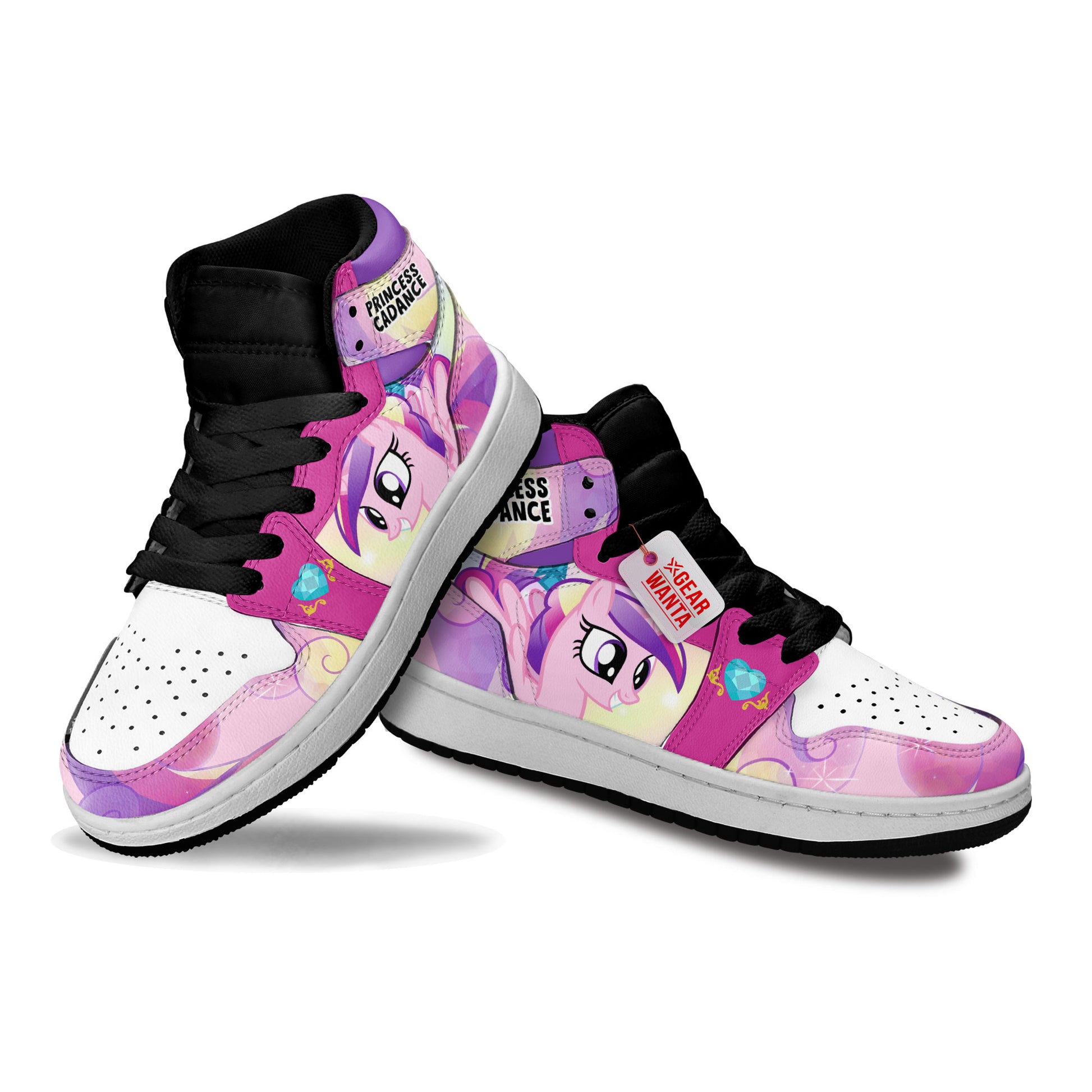 Princess Cadance Kid J1s Sneakers Personalized Cartoon Collection - Gearwanta.com