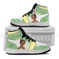 Princess Tiana Personalized Kid J1s Sneakers Collection - Gearwanta.com