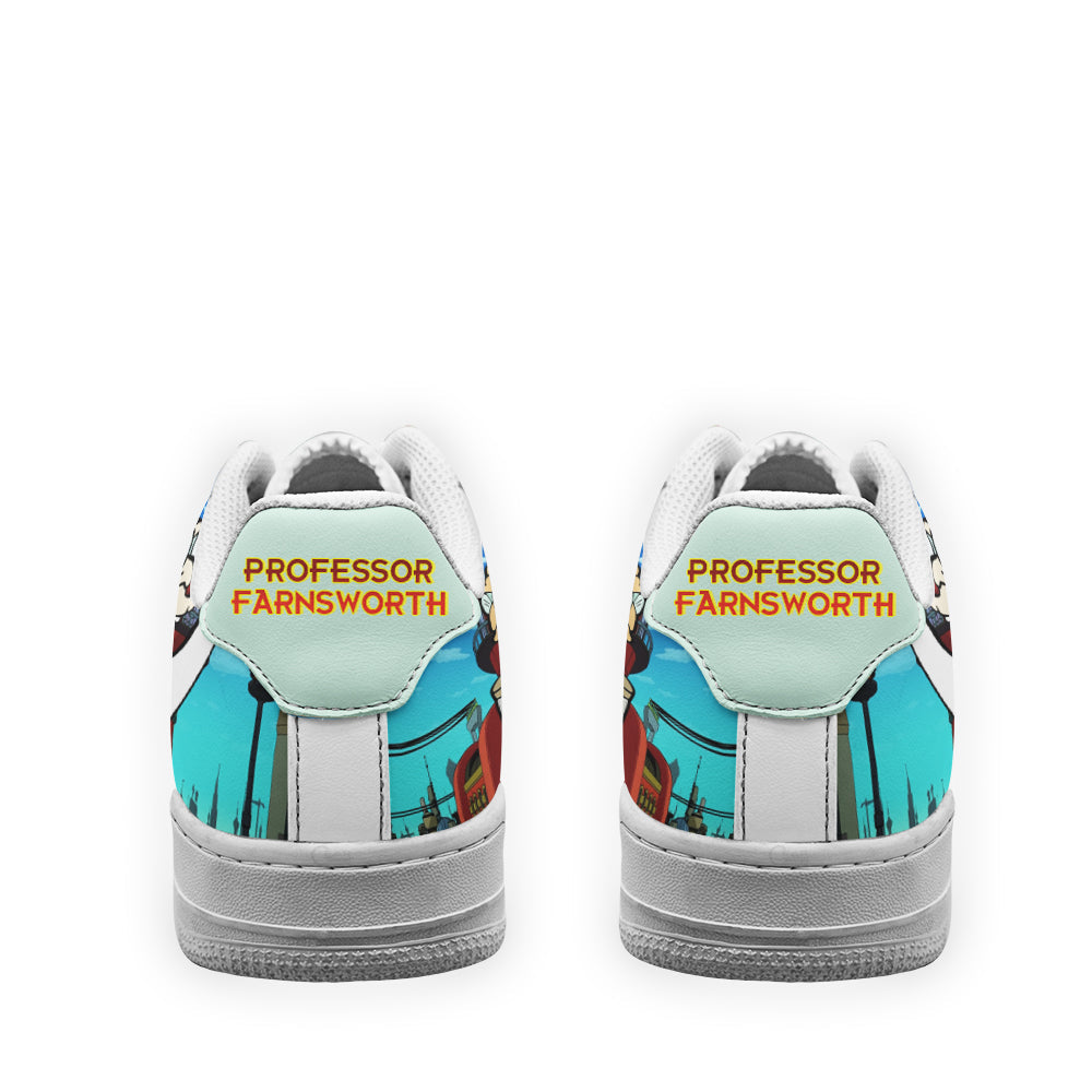 Professor Farnsworth Futurama Custom Air Sneakers QD12-Gear Wanta