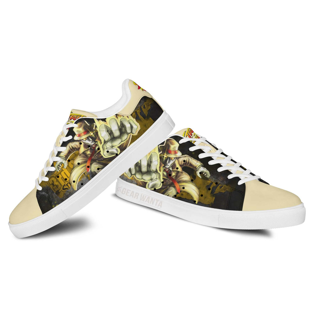 Q Stan Shoes Custom Street Fighter Game Shoes-Gear Wanta