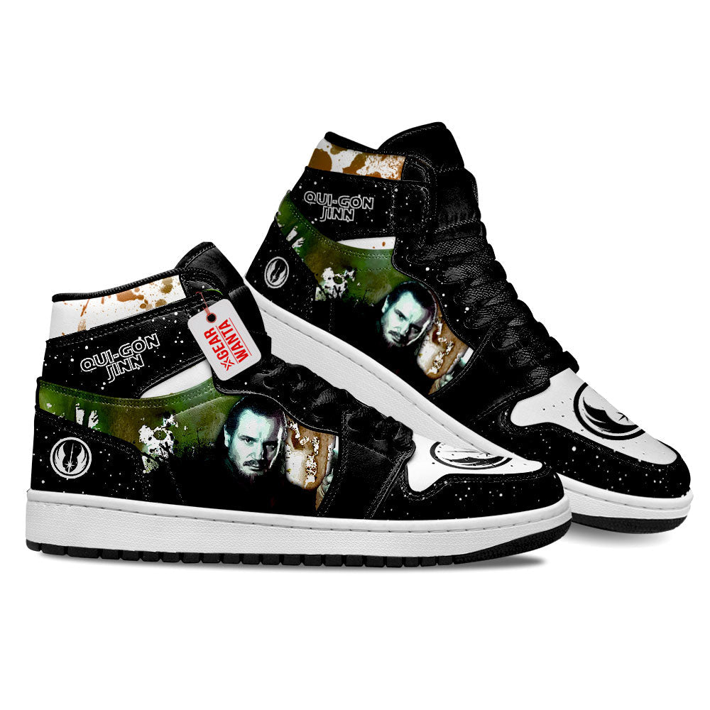 Qui-Gon Jinn Star Wars J1 Shoes Custom Sneakers PT21-Gear Wanta