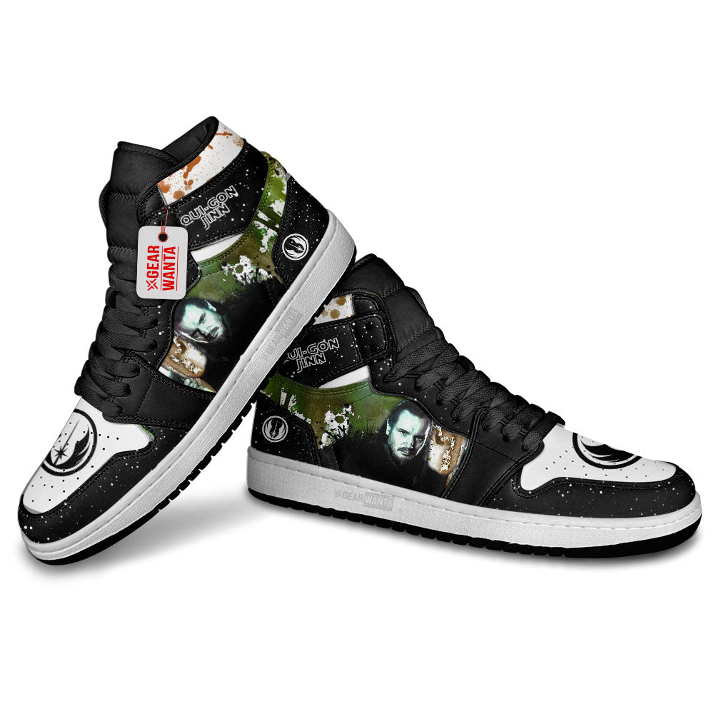 Qui-Gon Jinn Star Wars J1 Shoes Custom Sneakers PT21-Gear Wanta