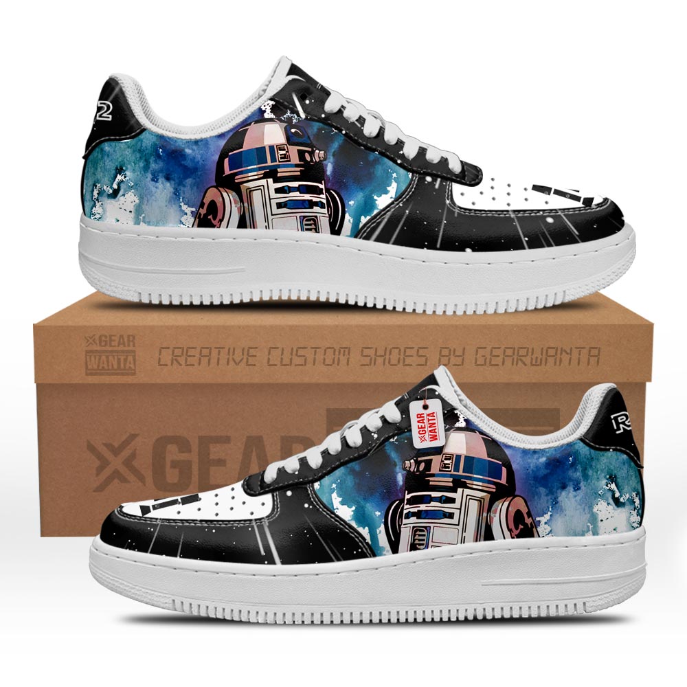 R2-D2 Star Wars Custom Air Sneakers PT21-Gear Wanta