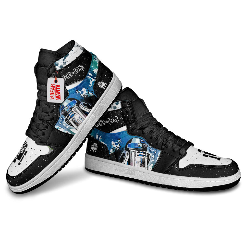 R2-D2 Star Wars J1 Shoes Custom Sneakers PT21-Gear Wanta