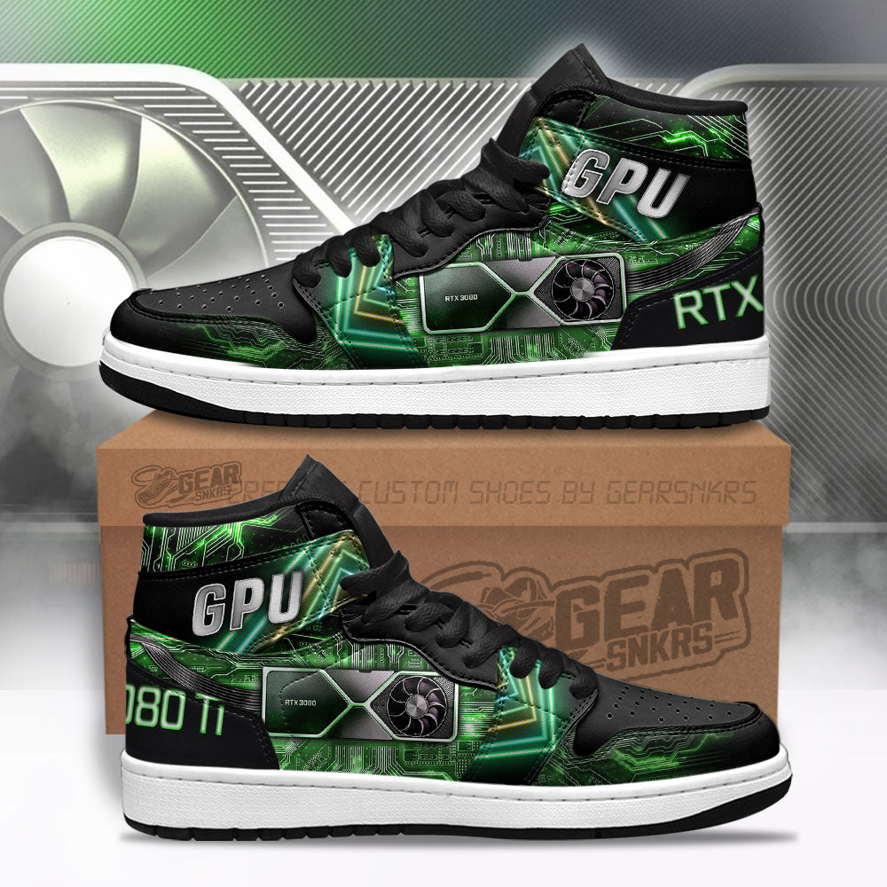 RTX 3080 Gaming Shoes Shoes Custom Gifts Idea For Fans TT27-Gear Wanta