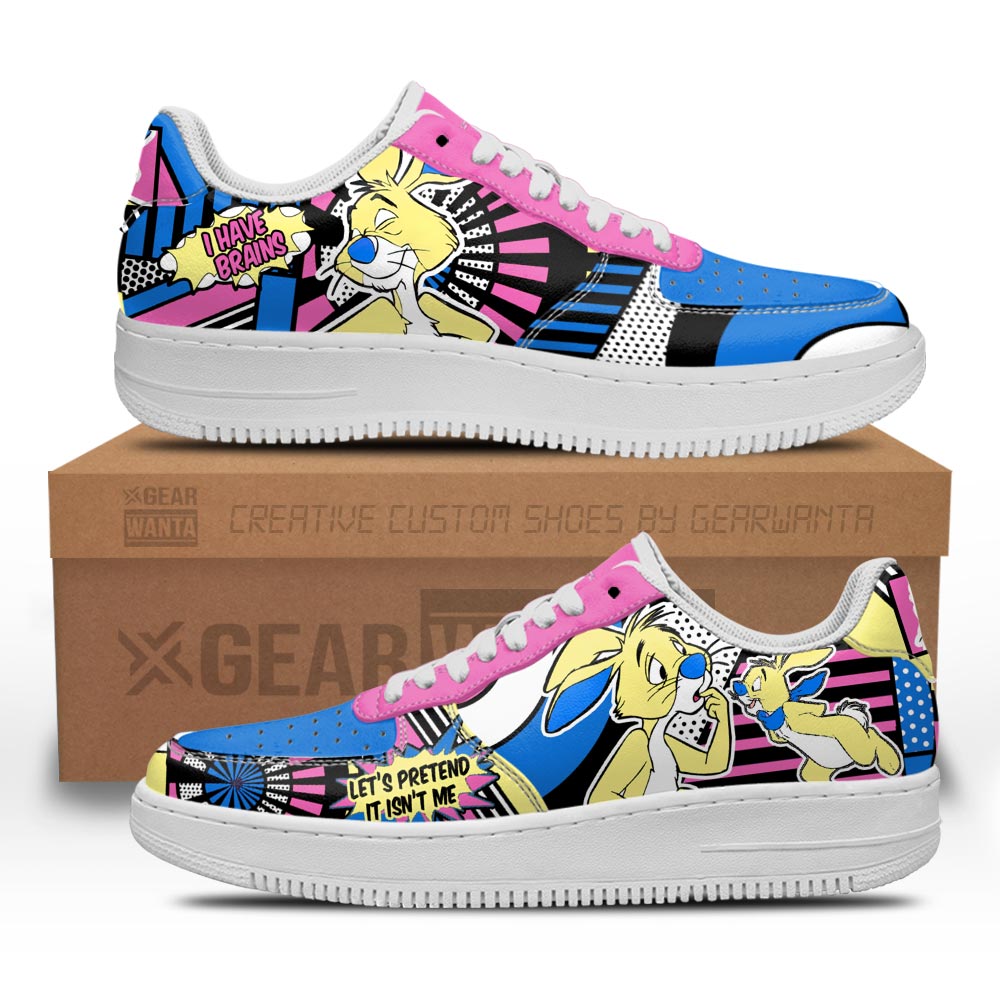 Rabbit Winnie The Pooh Air Sneakers Custom Comic Shoes-Gear Wanta