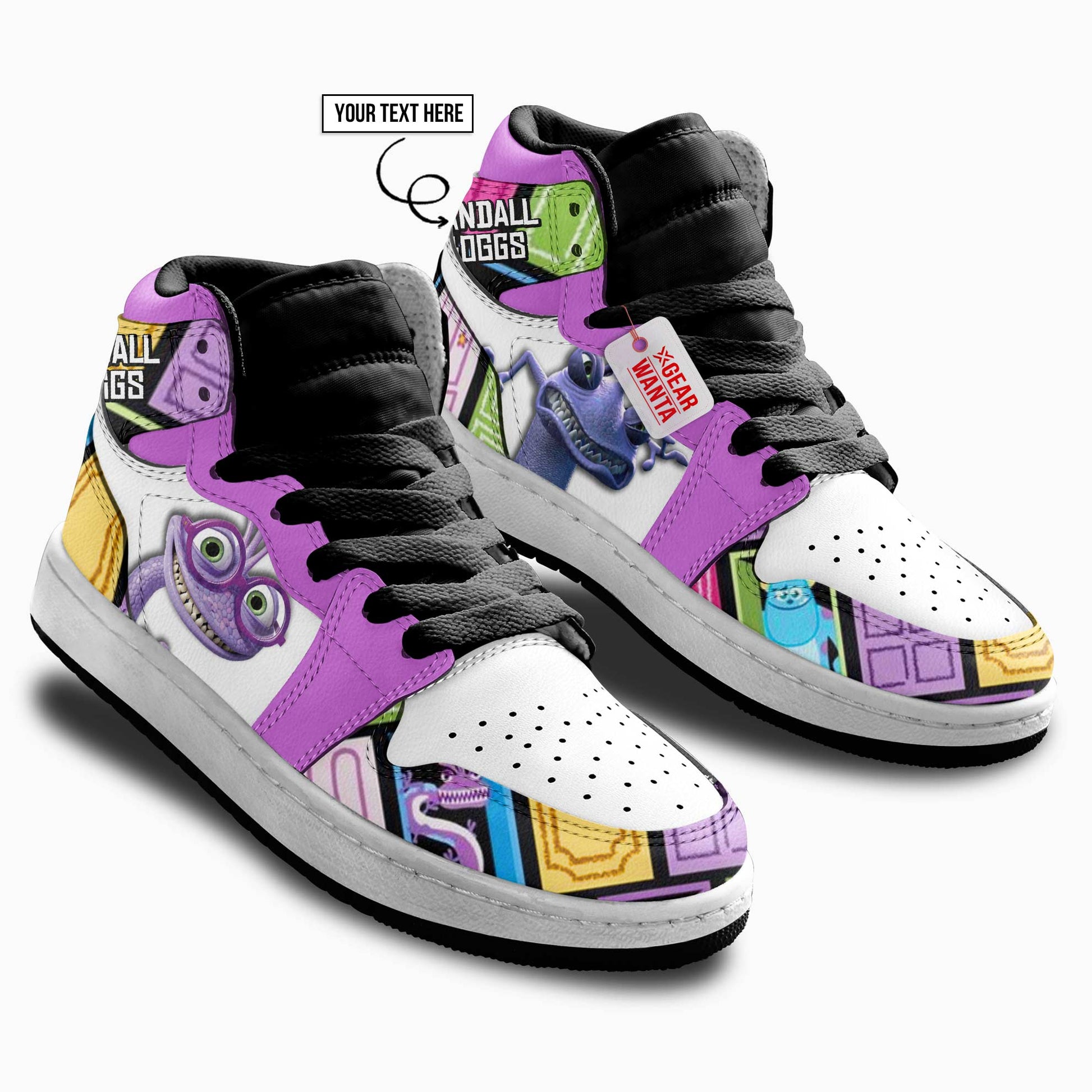 Randall Boggs Kid J1s Sneakers Cartoon Collection - Gearwanta.com
