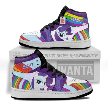 Rarity Kid J1s Sneakers Personalized Cartoon Collection - Gearwanta.com