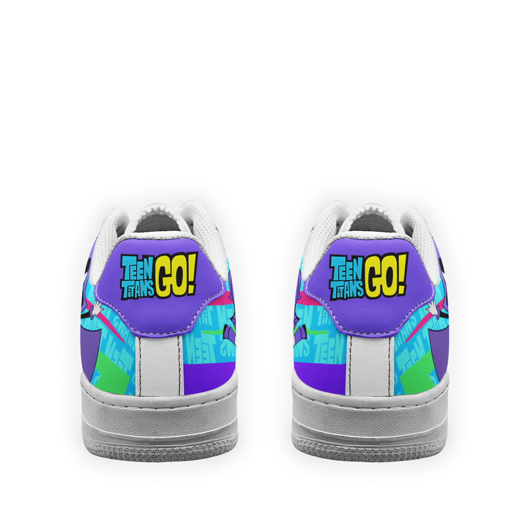 Raven Air Sneakers Custom Teen Titan Go Cartoon Shoes-Gear Wanta