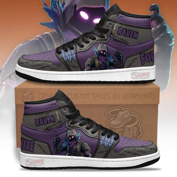 Raven Skin Game Character Shoes Custom For Fans-Gear Wanta