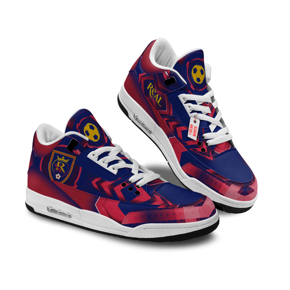 Real Salt Lake J3 Sneakers Custom Shoes-Gear Wanta