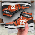Red Byron #22 Car Race J1 Shoes Custom Sneakers For Fans TT07-Gear Wanta
