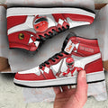 Red Ranger J1-Sneakers Custom Movies Shoes Gearwanta.com