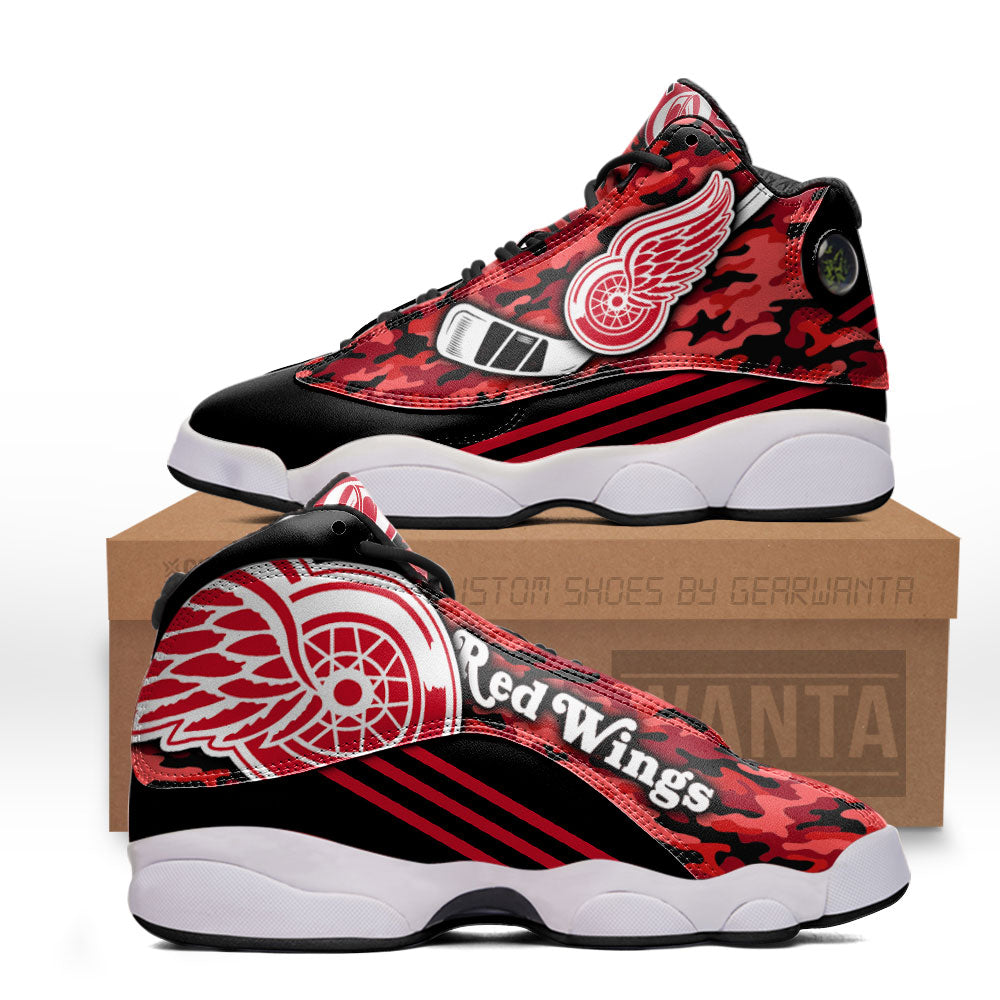 Red Wings J13 Sneakers Custom Shoes-Gear Wanta