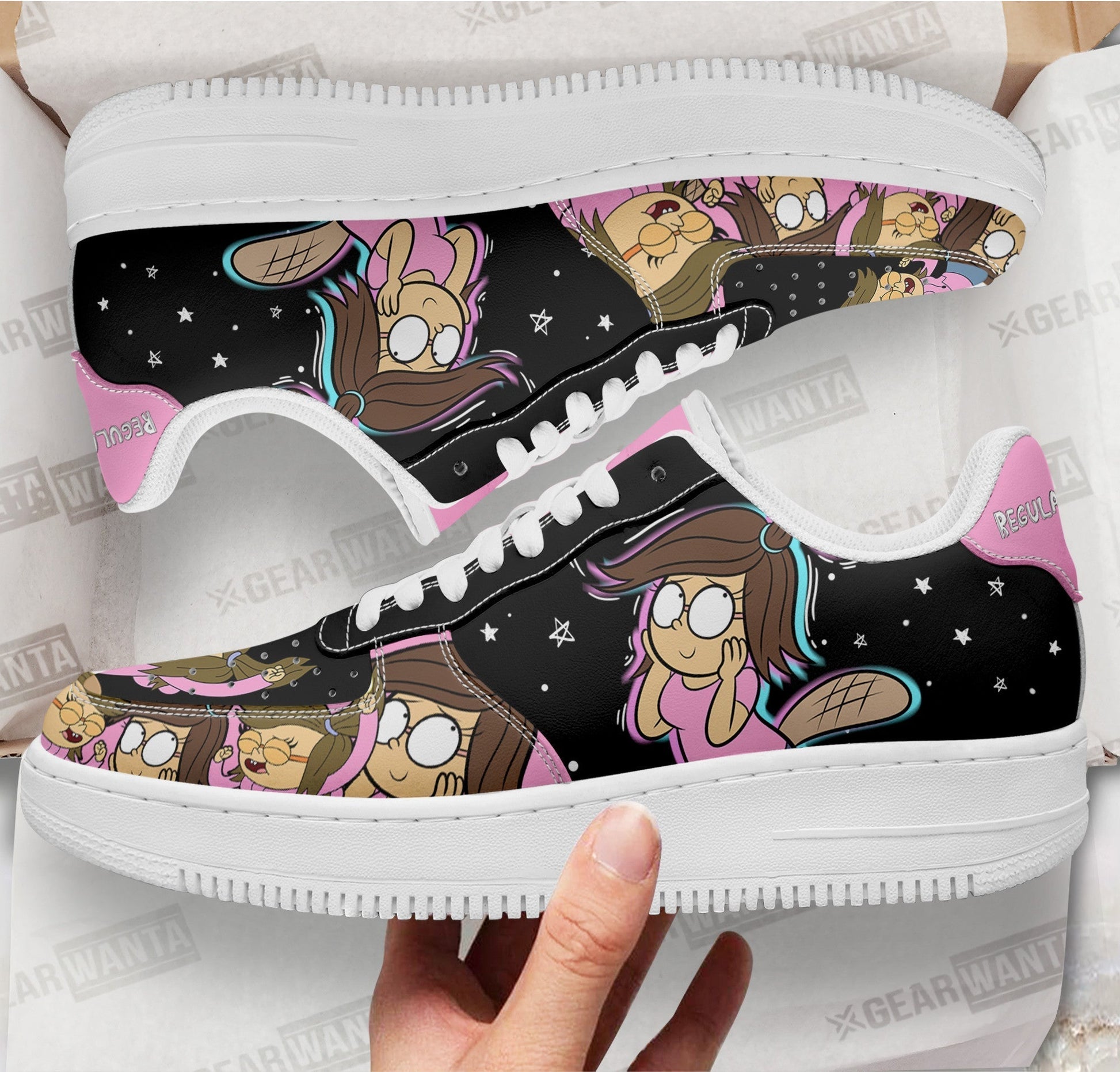 Regular Show Eileen Roberts Air Sneakers Custom Shoes-Gear Wanta