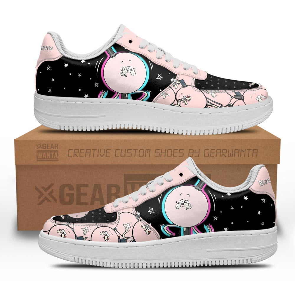 Regular Show Pops Maellard Air Sneakers Custom Shoes-Gear Wanta