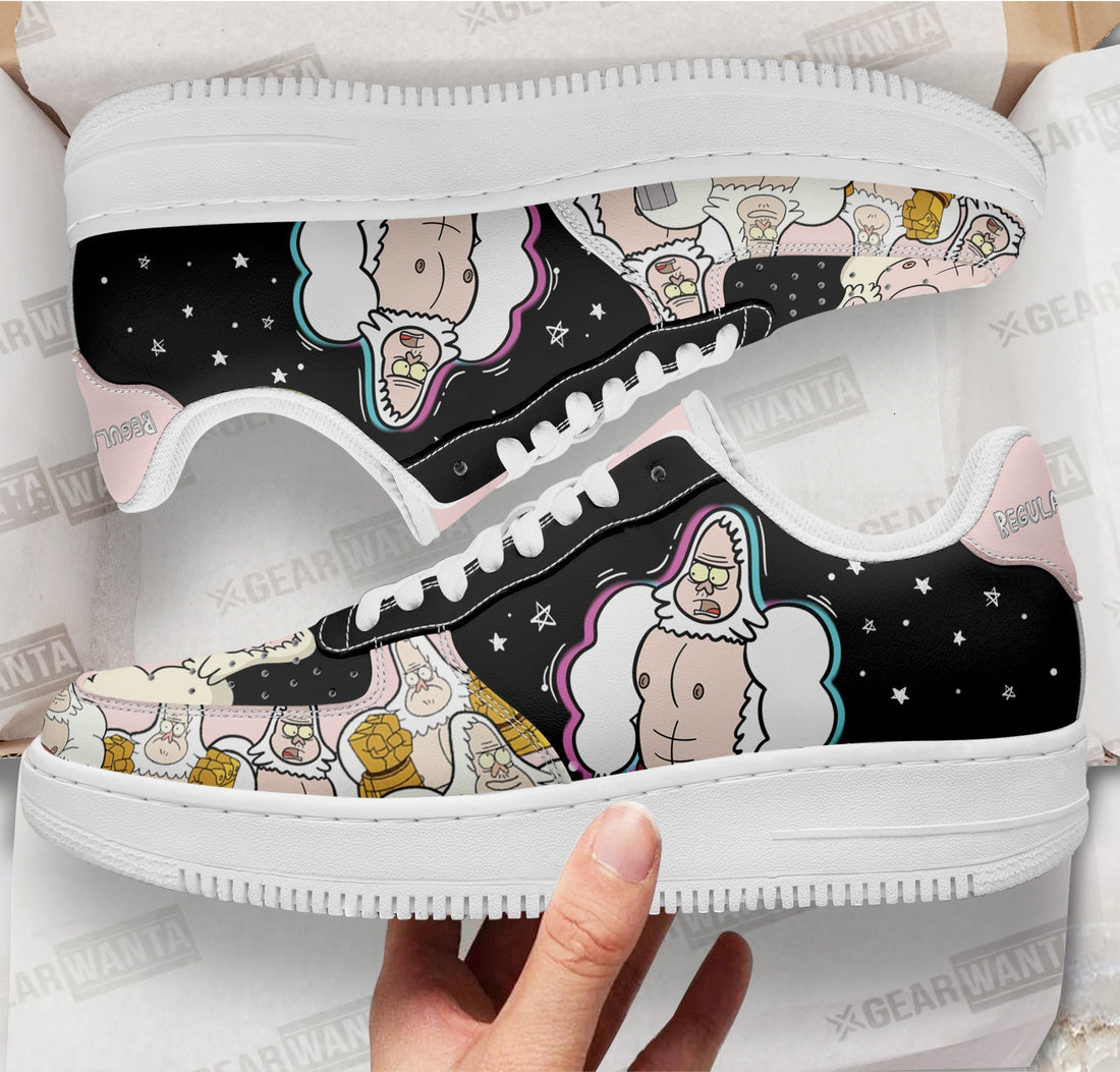 Regular Show Skips Air Sneakers Custom Shoes-Gear Wanta