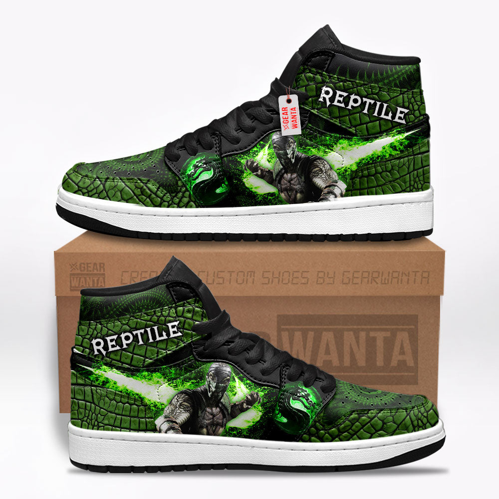 Reptile Mortal Kombat J1 Shoes Custom Sneakers For Fans TT24-Gear Wanta