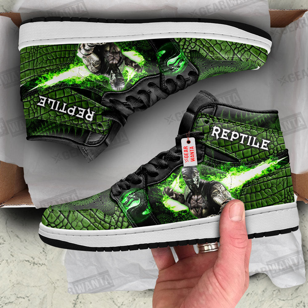 Reptile Mortal Kombat J1 Shoes Custom Sneakers For Fans TT24-Gear Wanta