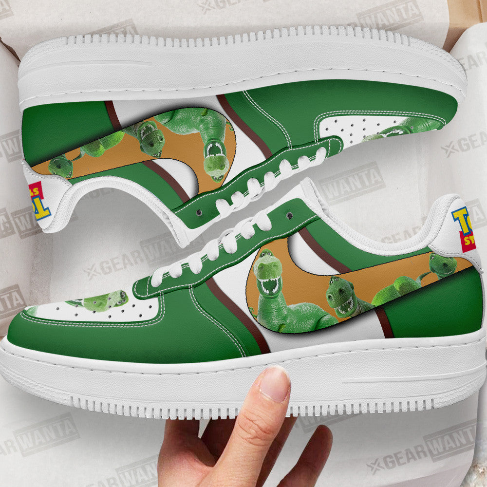 Rex Toy Story Air Sneakers Custom Cartoon Shoes-Gear Wanta