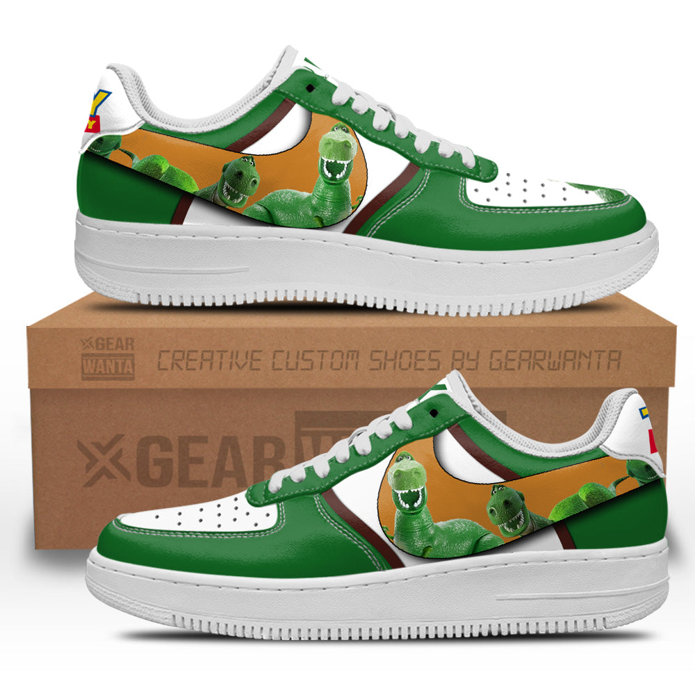 Rex Toy Story Air Sneakers Custom Cartoon Shoes-Gear Wanta