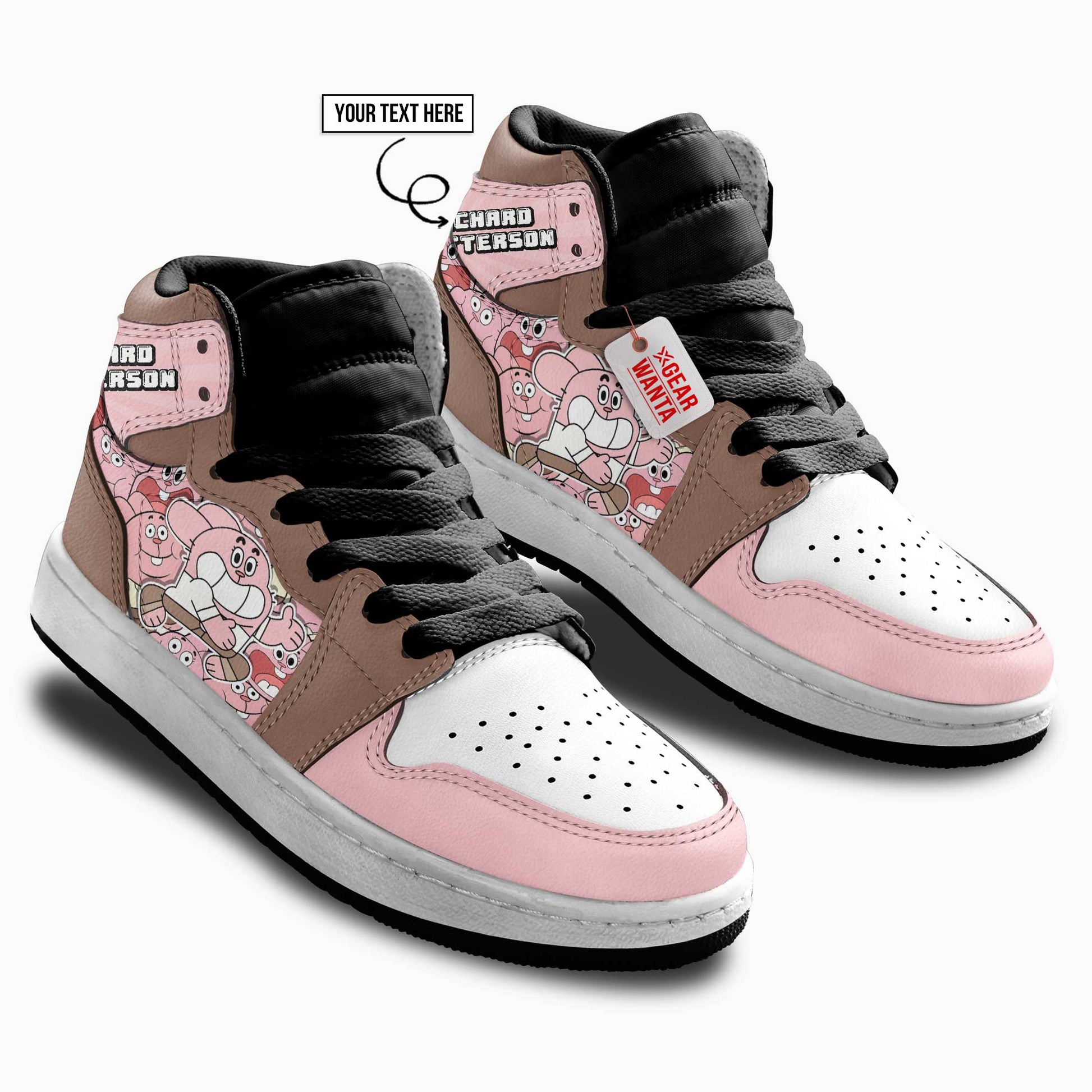 Richard Watterson Kid J1s Sneakers Cartoon Collection - Gearwanta.com