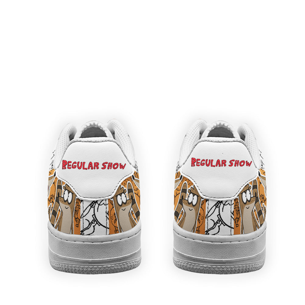 Rigby Regular Show Air Sneakers Custom Cartoon Shoes-Gear Wanta