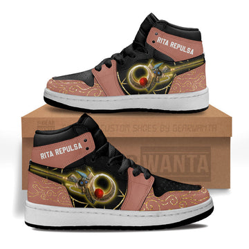 Rita Repulsa Mighty Morphin Kid Sneakers Custom For Kids-Gear Wanta