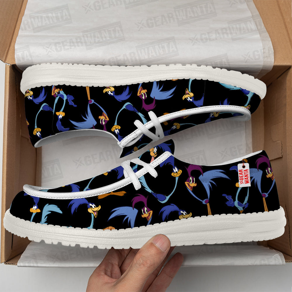 Road Runner Looney Tunes Canvas Loafer Shoes Vanlentine's Gifts Idea-gearwanta.com