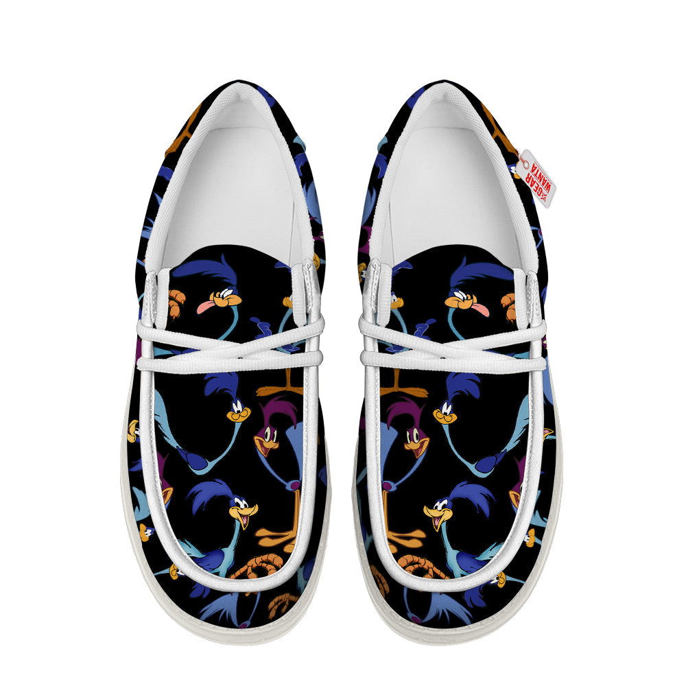 Road Runner Looney Tunes Canvas Loafer Shoes Vanlentine's Gifts Idea-gearwanta.com