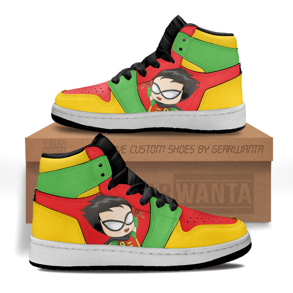 Robin Superhero Kid Sneakers Custom-Gear Wanta