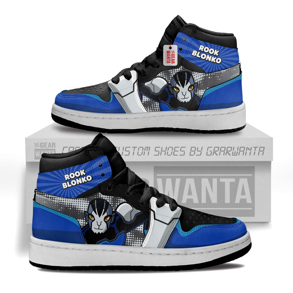 Rook Blonko Kid J1s Sneakers Cartoon Collection - Gearwanta.com