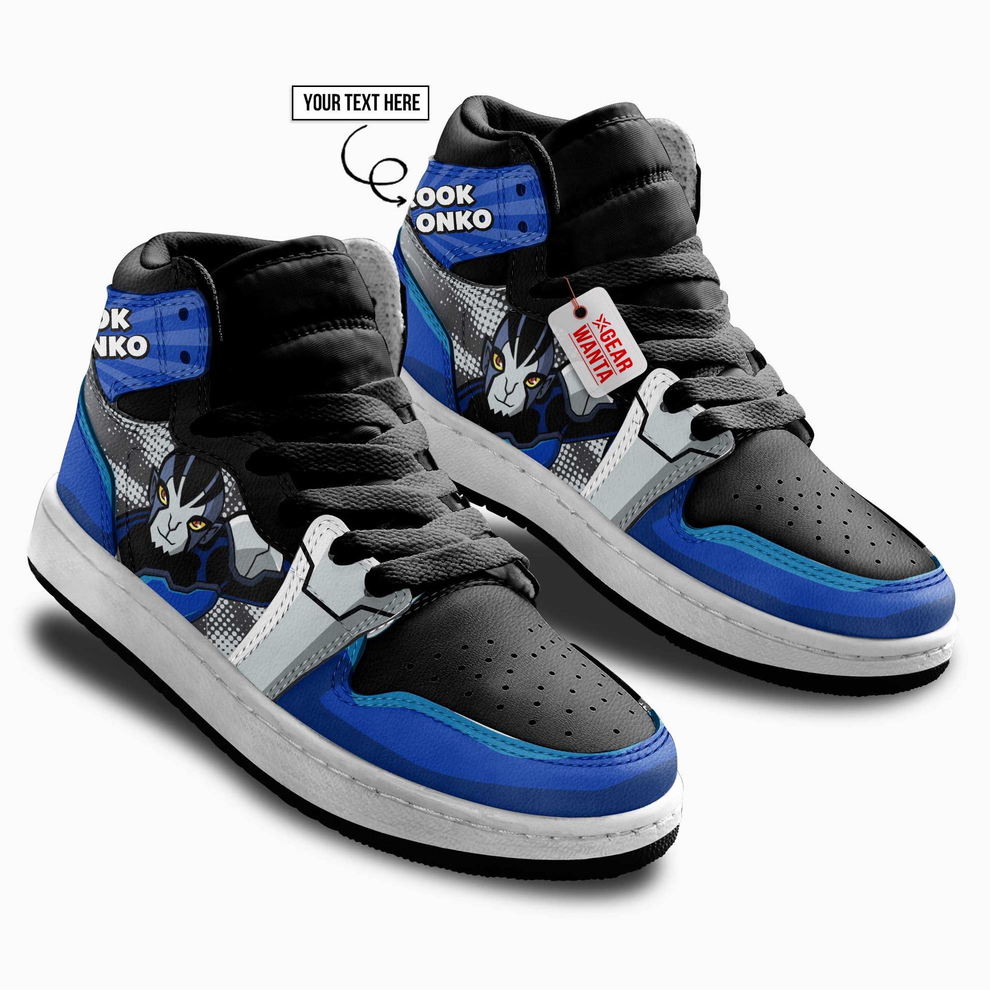 Rook Blonko Kid J1s Sneakers Cartoon Collection - Gearwanta.com