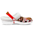 Rudolph Fleece Clogs Shoes Christmas Custom For FansGearwanta.com- 1- Gearwanta.com