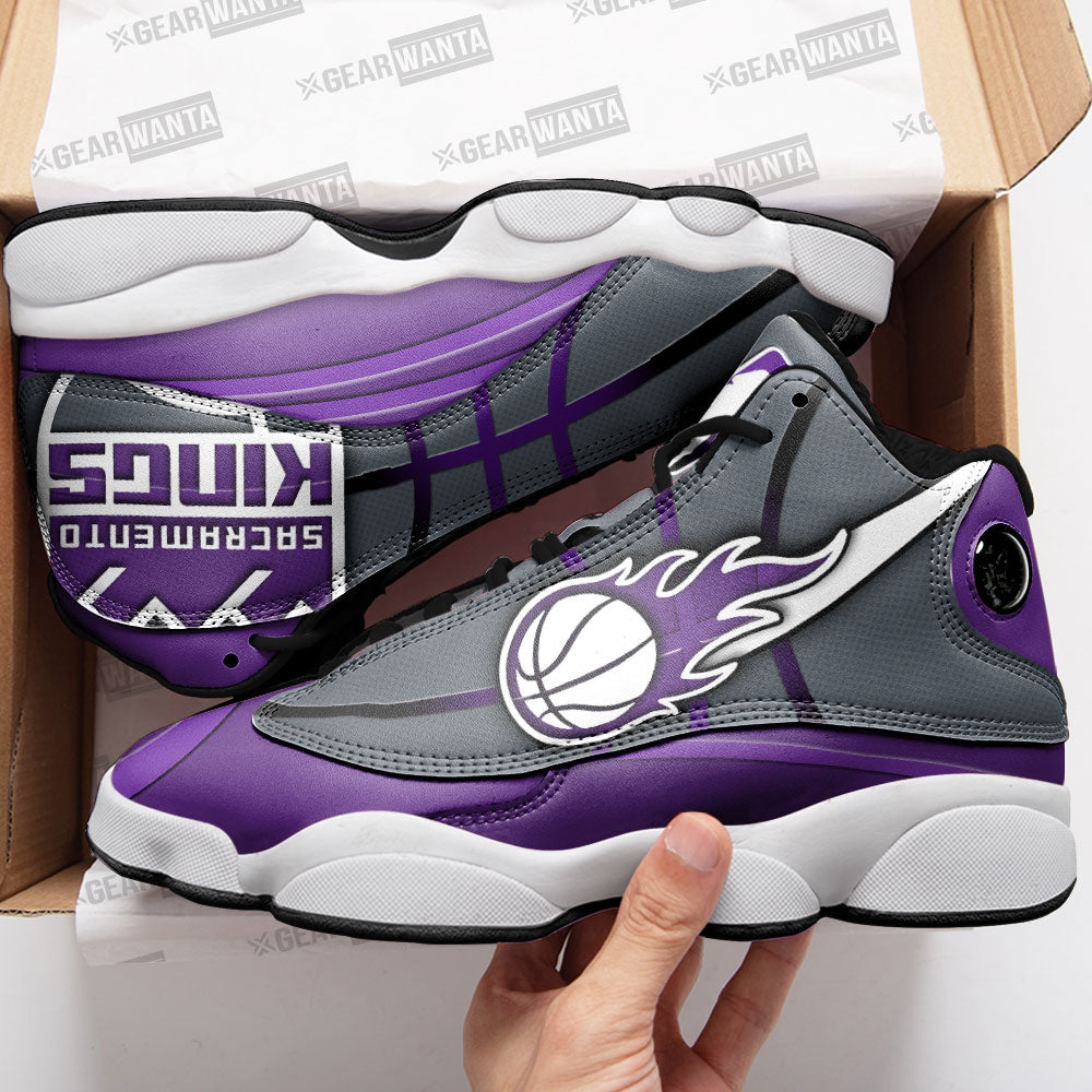 Sacramento Kings J13 Sneakers Custom Shoes-Gear Wanta