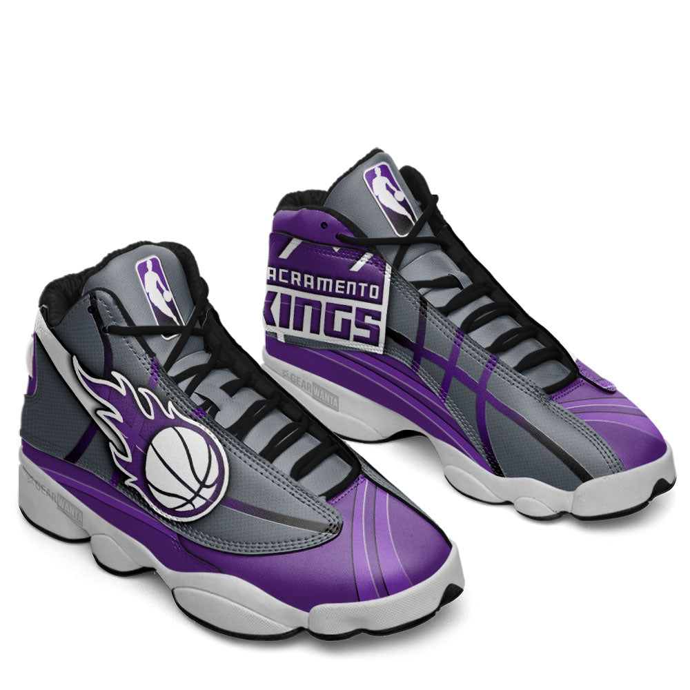 Sacramento Kings J13 Sneakers Custom Shoes-Gear Wanta