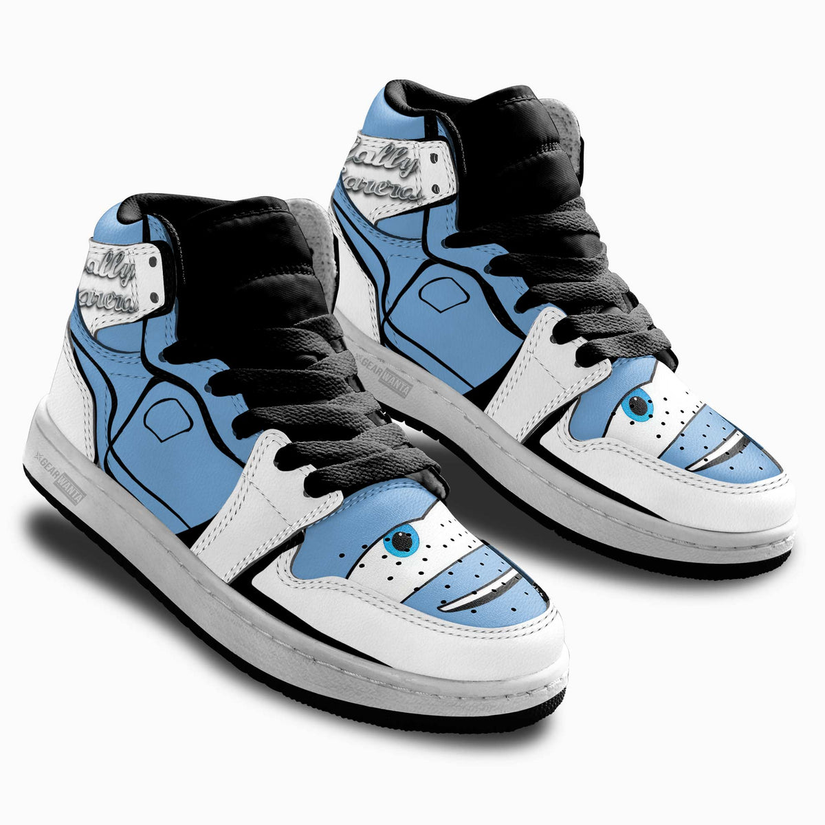 Sally Carsrera Kid Sneakers Cars Carstoom Movies Custom-Gear Wanta