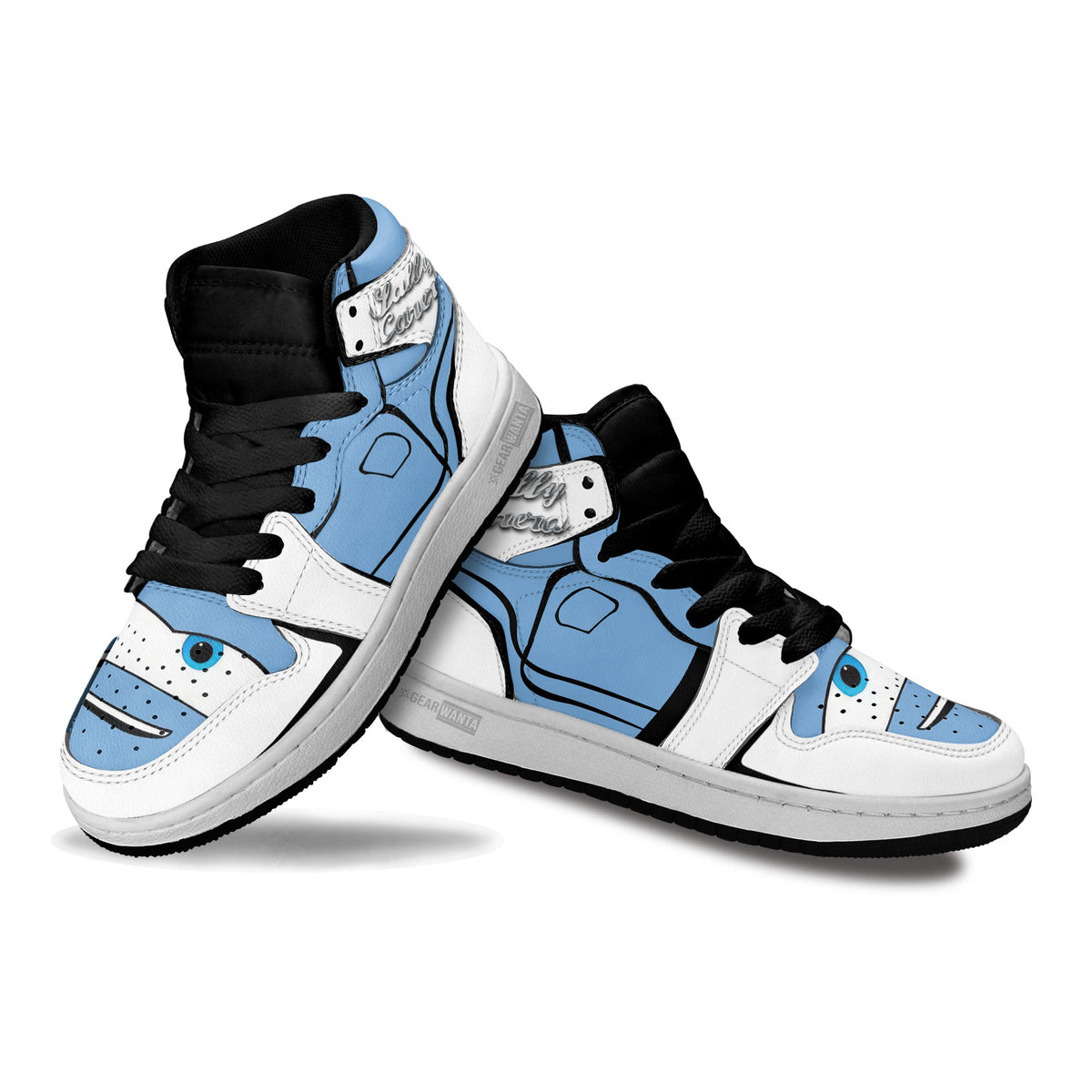 Sally Carsrera Kid Sneakers Cars Carstoom Movies Custom-Gear Wanta