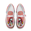 Sally Christmas Ugly Canvas Loafer Shoes-gearwanta.com