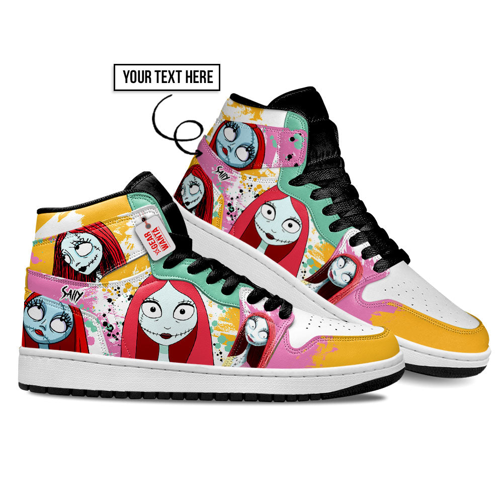 Sally Nightmare Christmas J1 Shoes Custom For Fans- gearwanta.com