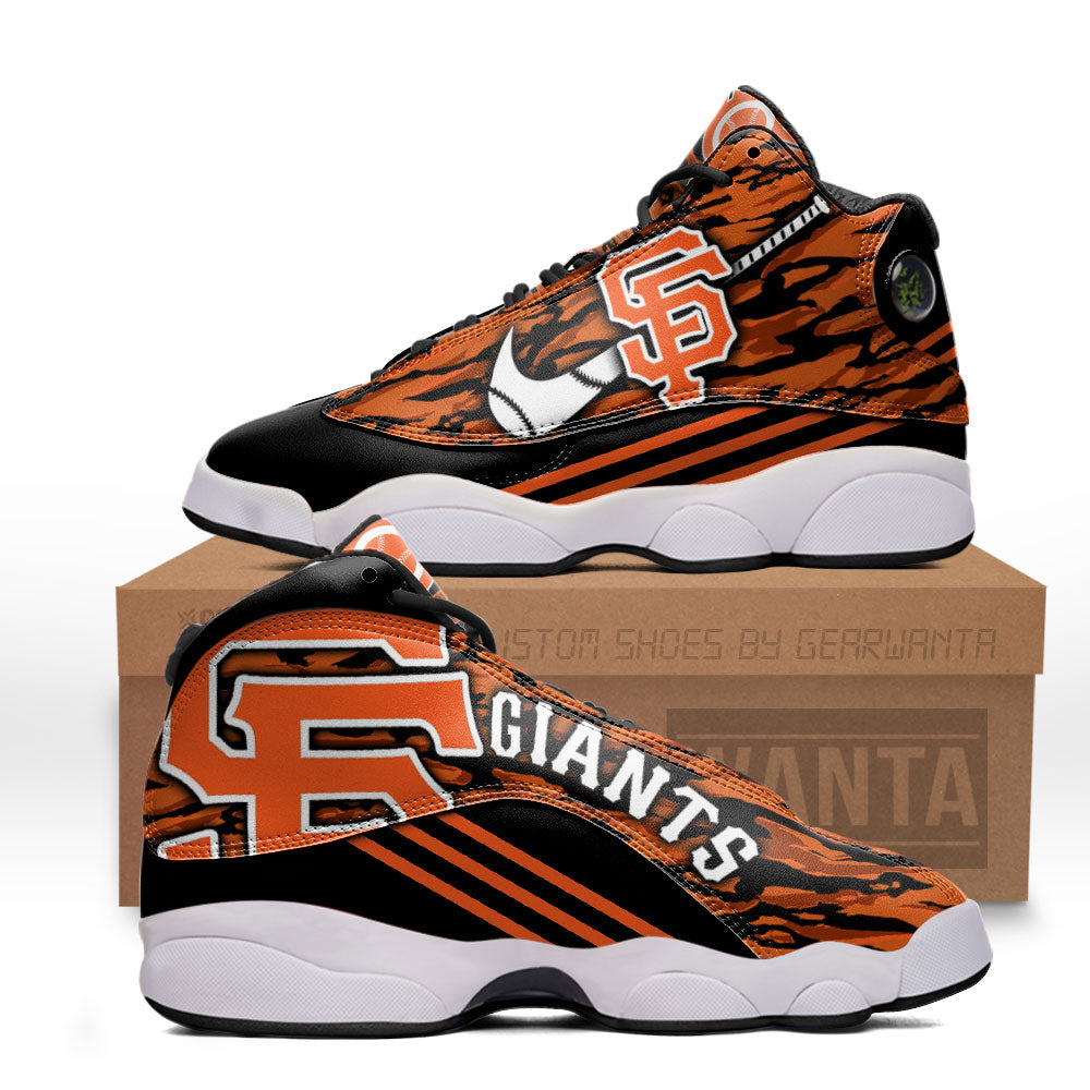 San Francisco Giants J13 Sneakers Custom Shoes-Gear Wanta