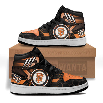 San Francisco Giants Kid Sneakers Custom-Gear Wanta