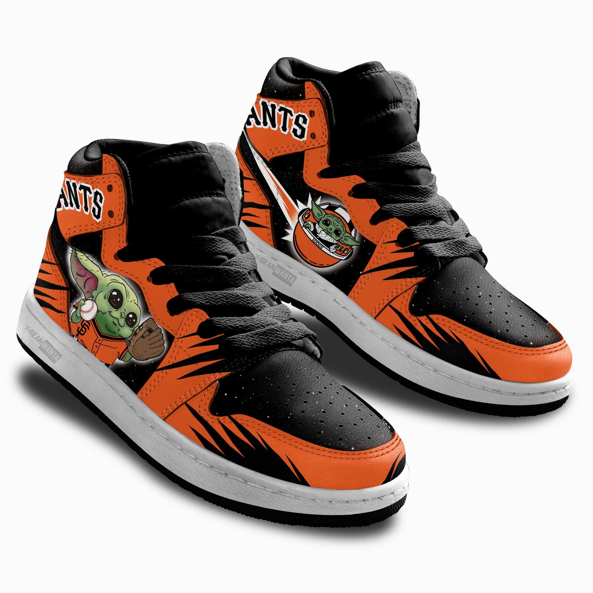 San Francisco Giants Kid Sneakers Custom For Kids-Gear Wanta