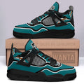San Jose Sharks Aj4 Sneakers Custom Shoes-Gear Wanta